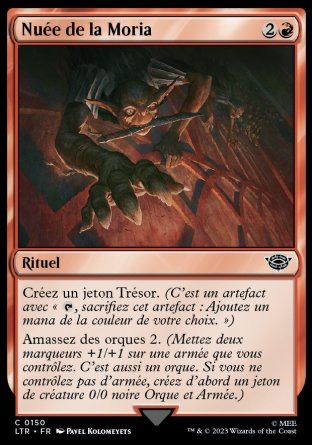 2023 Magic MTG Le Seigneur des Anneaux Nuée de la Moria LTR #150