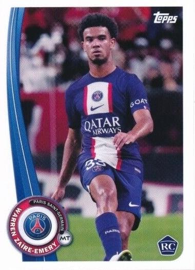 2022 Topps PSG Fan Set RC Warren Zaïre-Emery #PA-9 Paris Saint-Germain