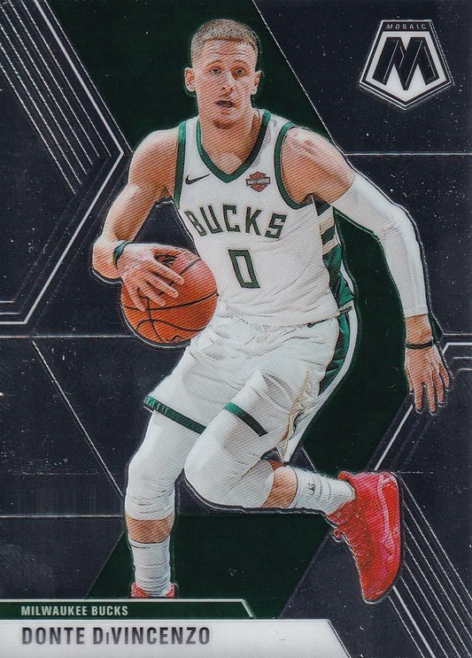 2019 Panini Mosaic Donte DiVincenzo #135 Milwaukee Bucks
