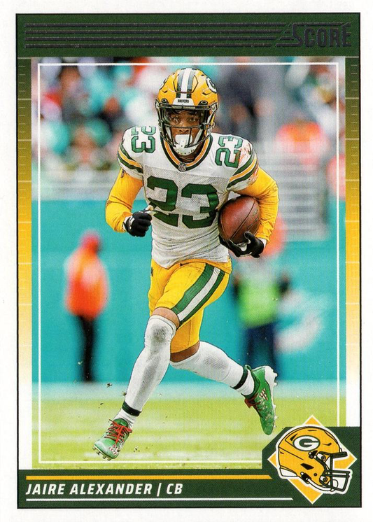 2024 Panini Score Football Jaire Alexander Green Bay Packers #100