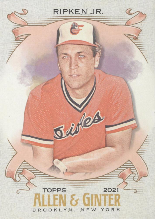 2021 Topps Allen & Ginter Cal Ripken Jr. Baltimore Orioles #38