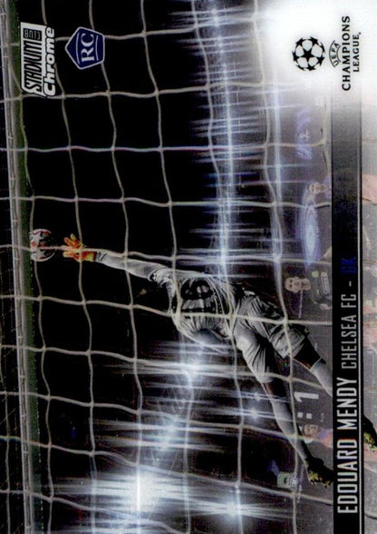2020 Topps Stadium Club Chrome UCC RC Edouard Mendy #5 Chelsea FC