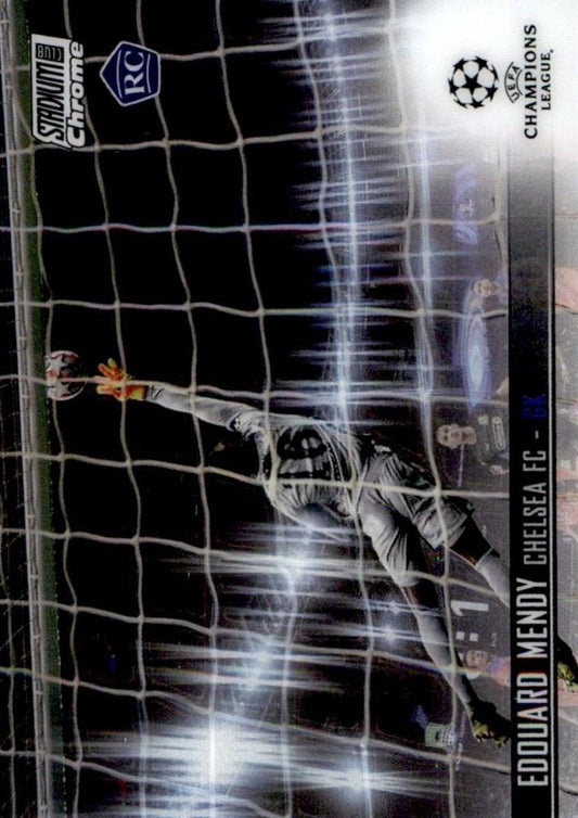 2020 Topps Stadium Club Chrome UCC RC Edouard Mendy #5 Chelsea FC