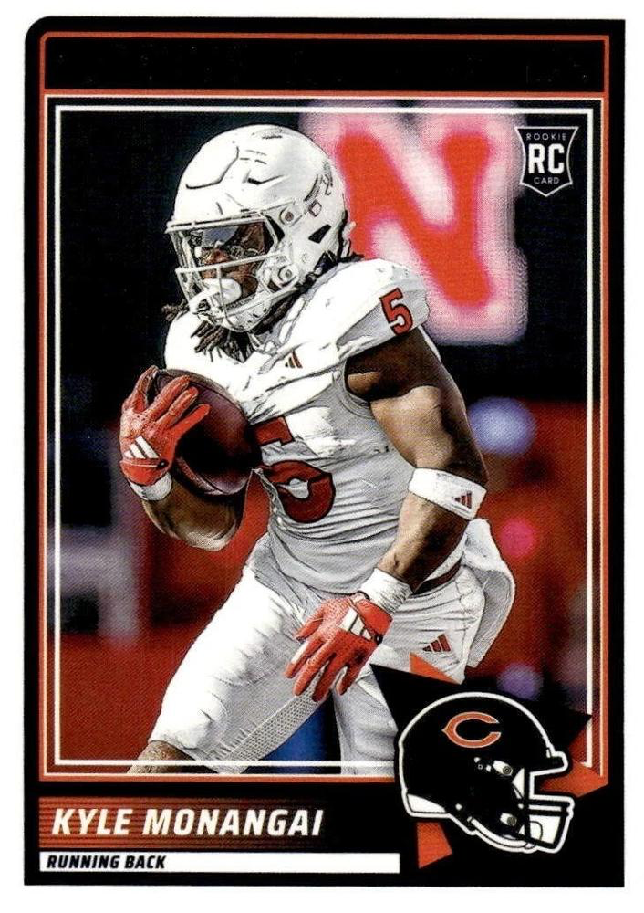 2025 Panini Score Kyle Monangai RC #48 Chicago Bears