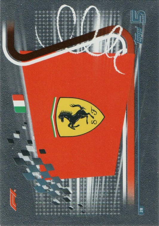 2024 Topps Turbo Attax F1 Scuderia Ferrari FOIL #28