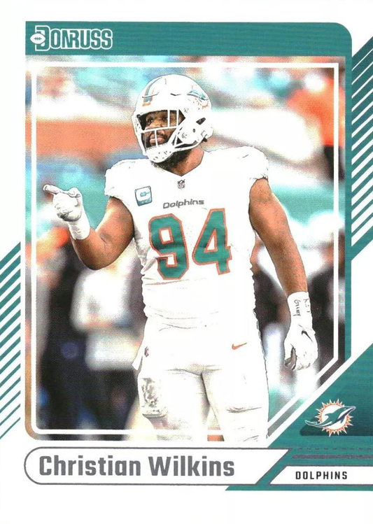 2024 Panini Donruss Christian Wilkins Miami Dolphins #284