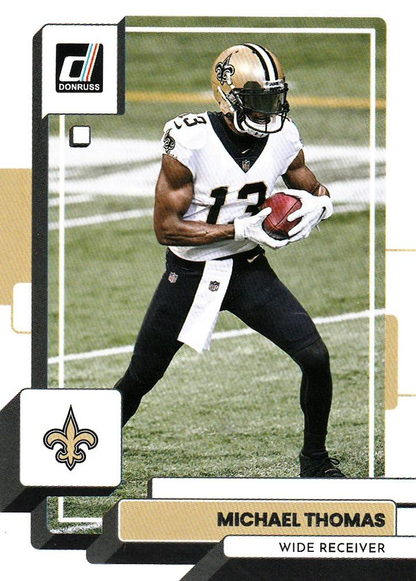2022 Panini Donruss Michael Thomas #244 New Orleans Saints