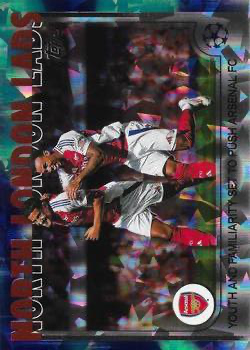 2025 Topps UCC North London Lads CC CL Northern Lights Foil #187 Arsenal FC