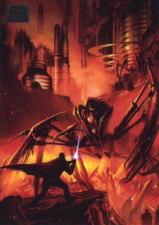 2024 Topps Chrome Star Wars Galaxy On Mustafar #54