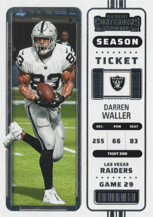2022 Panini Contenders Darren Waller #68 Las Vegas Raiders