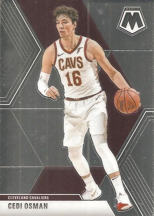 2019 Panini Mosaic Cedi Osman #177 Cleveland Cavaliers