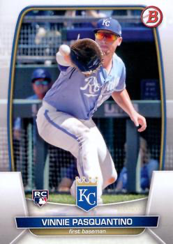 2023 Topps Bowman Vinnie Pasquantino RC Kansas City Royals #37