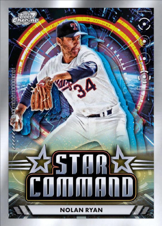 2024 Topps Cosmic Chrome Star Command Nolan Ryan Texas Rangers #SC-25