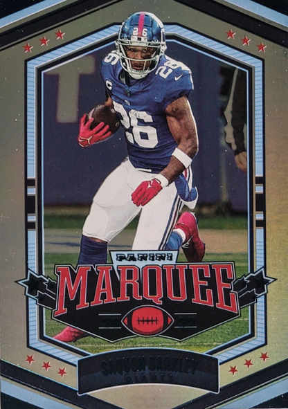 2022 Panini Chronicles Marquee Saquon Barkley #MAR-19 New York Giants