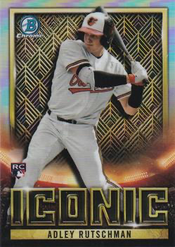 2023 Bowman Chrome Bowman Iconic Adley Rutschman Baltimore Orioles #BI-21