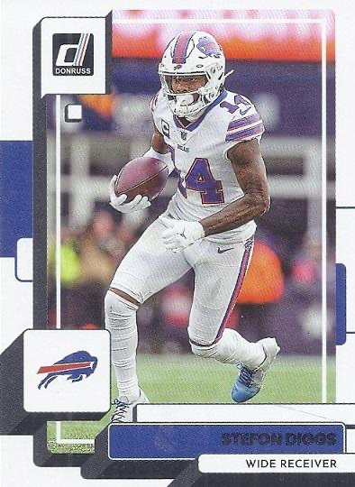 2022 Panini Donruss Stefon Diggs #113 Buffalo Bills