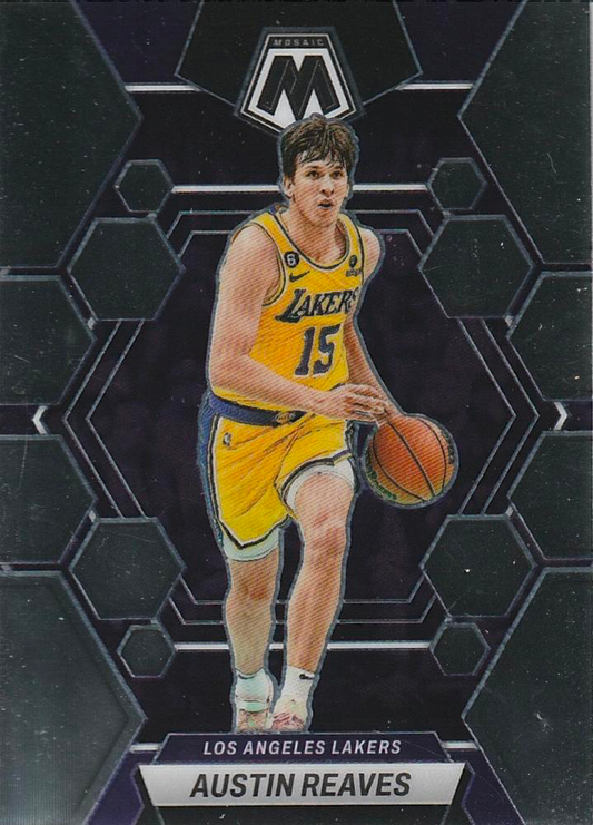 2022 Panini Mosaic Austin Reaves #48 Los Angeles Lakers