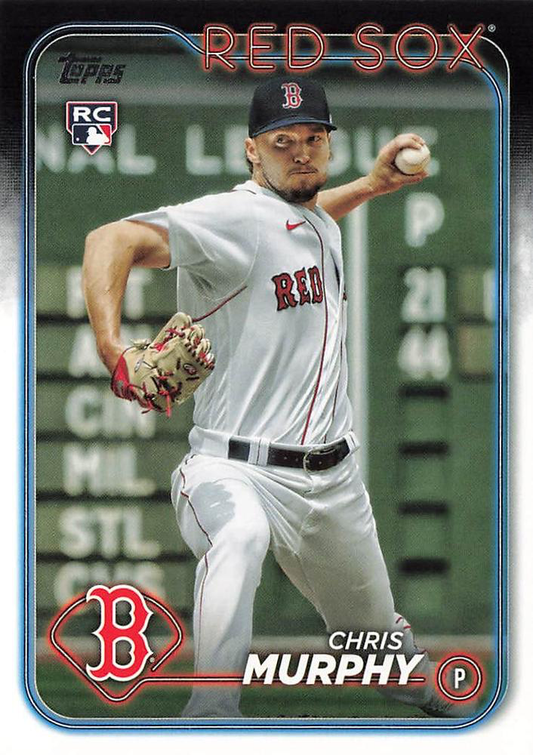 2024 Topps Series 1 Chris Murphy RC Boston Red Sox #73