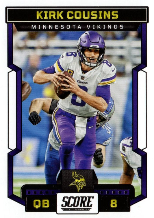 2023 Panini Score Football Kirk Cousins Minnesota Vikings #111