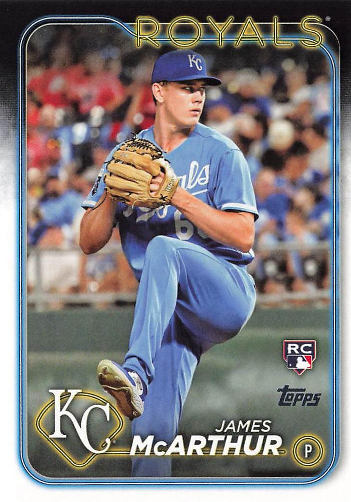 2024 Topps Series 2 James McArthur RC Kansas City Royals #434