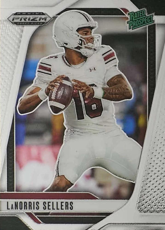 2025 Panini Prizm Draft Picks LaNorris Sellers #165 South Carolina Gamecocks