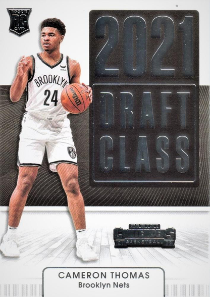 2021 Panini Contenders Draft Class Cameron Thomas #27 Brooklyn Nets