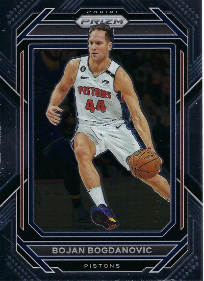 2022 Panini Prizm Bojan Bogdanovic #44 Detroit Pistons