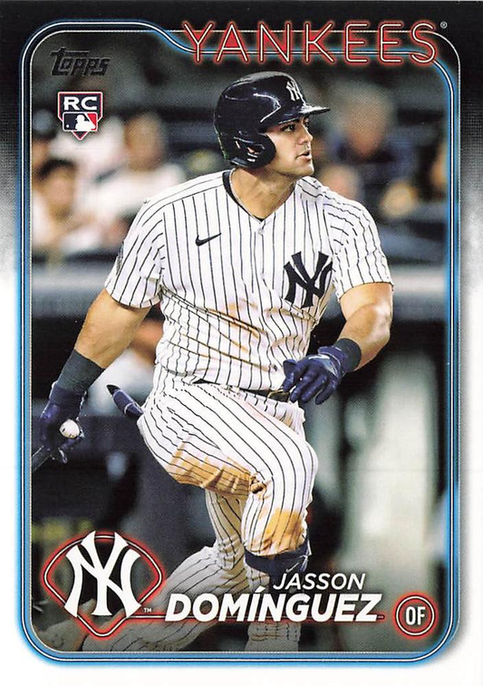 2024 Topps Series 1 Jasson Domínguez RC New York Yankees #60