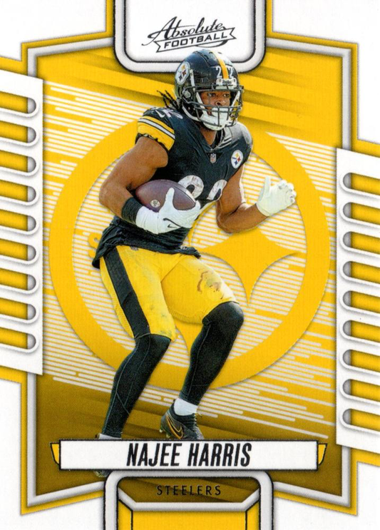2023 Panini Absolute Najee Harris #34 Pittsburgh Steelers