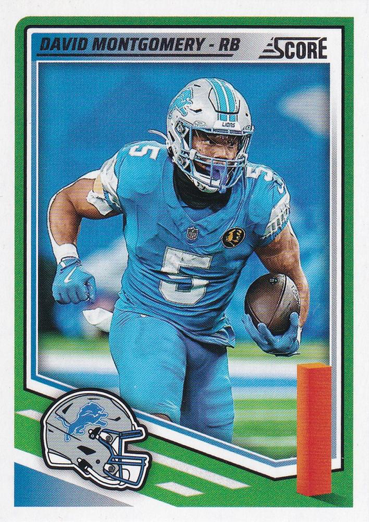 2025 Panini Score David Montgomery #103 Detroit Lions