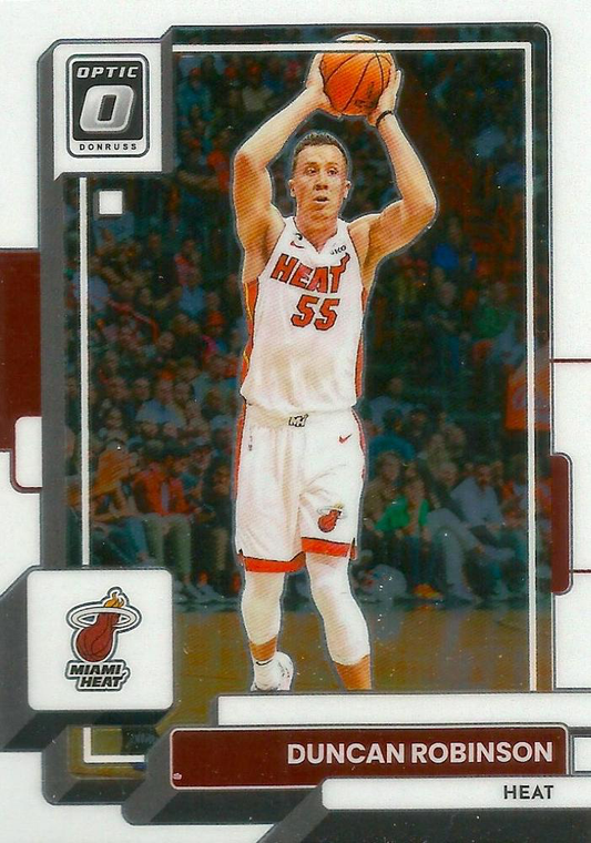 2022 Panini Donruss Optic Duncan Robinson #162 Miami Heat
