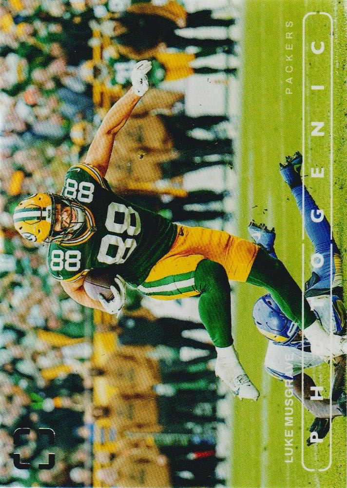 2024 Panini Photogenic Luke Musgrave #27 Green Bay Packers