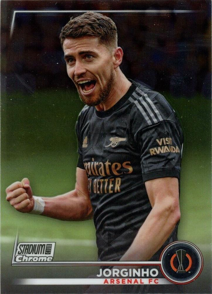2022 Topps Stadium Club Chrome UCC Jorginho #20 Arsenal FC