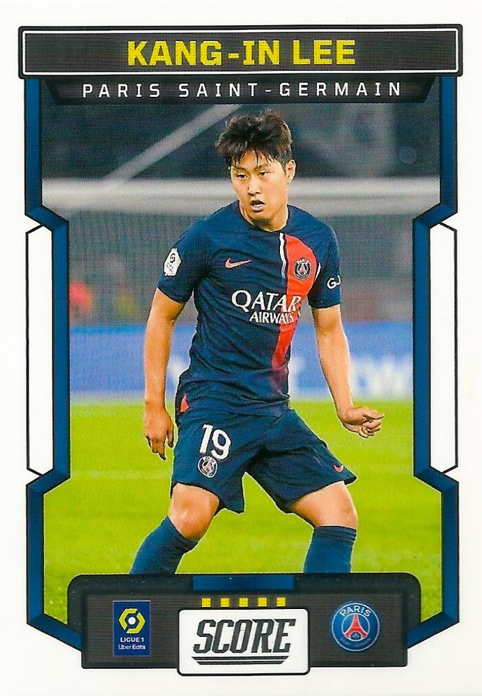 2023 Panini Score Ligue 1 Kang-In Lee #132 Paris Saint-Germain