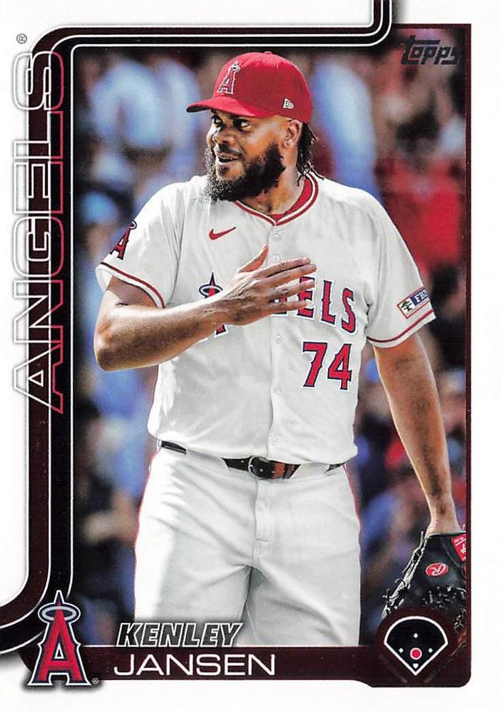 2025 Topps Series 2 Kenley Jansen Los Angeles Angels #375