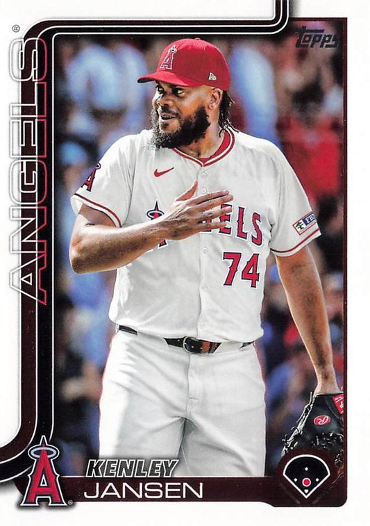 2025 Topps Series 2 Kenley Jansen Los Angeles Angels #375