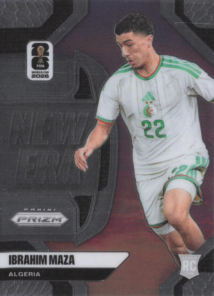 2026 Panini Prizm FIFA World Cup New Era Ibrahim Maza #19 Algerie