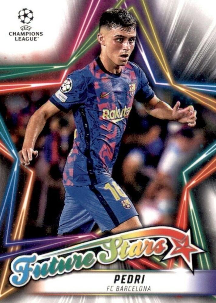 2021 Topps UCC Future Stars Pedri #FS-01 FC Barcelona