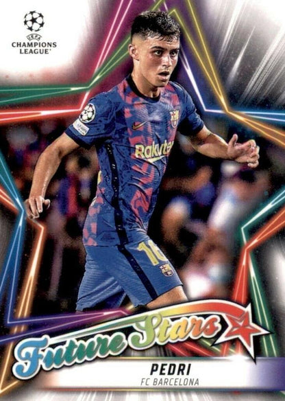 2021 Topps UCC Future Stars Pedri #FS-01 FC Barcelona