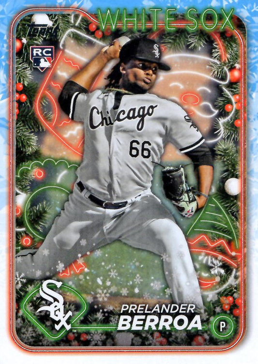 2024 Topps Holiday Prelander Berroa RC Chicago White Sox #H182