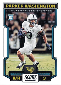 2023 Panini Score Football Parker Washington Jacksonville Jaguars #361 RC