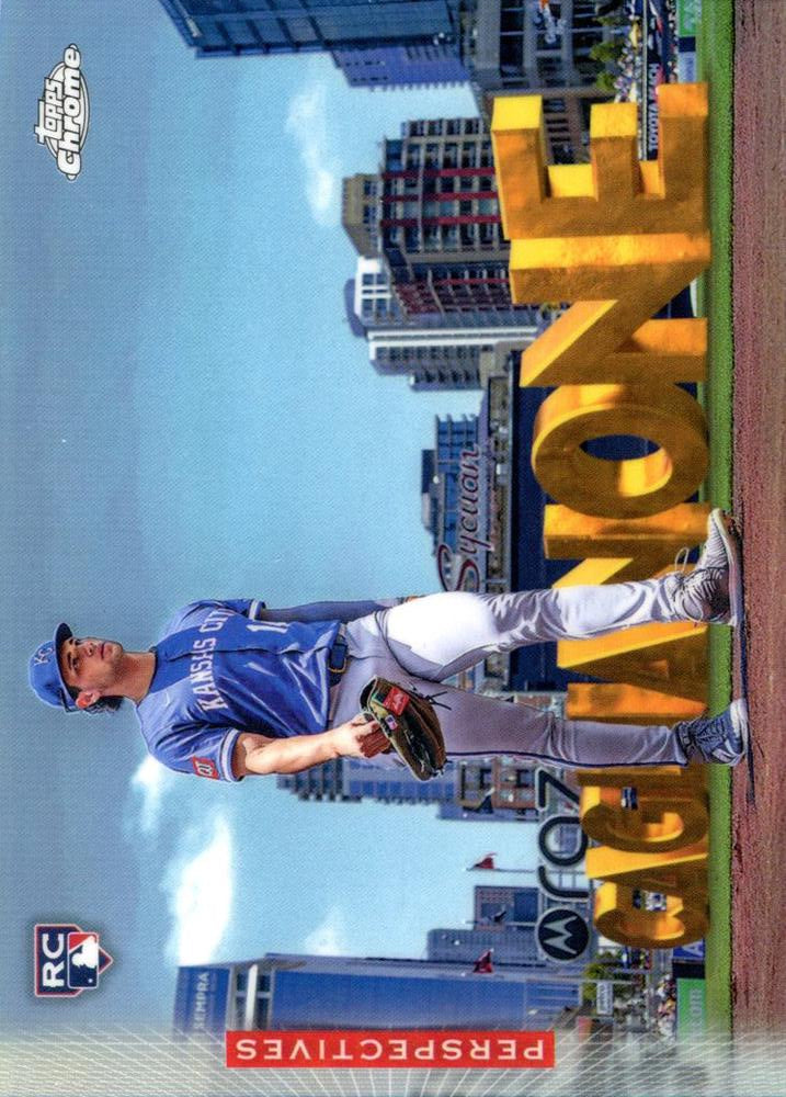 2026 Topps Chrome Perspectives RC Jac Caglianone #P-1 Kansas City Royals