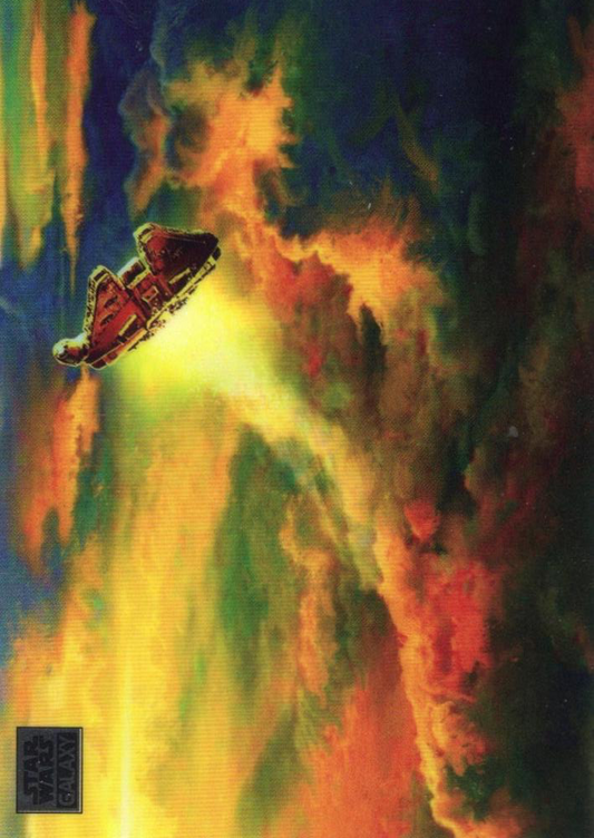 2024 Topps Chrome Star Wars Galaxy Falcon Rising #93