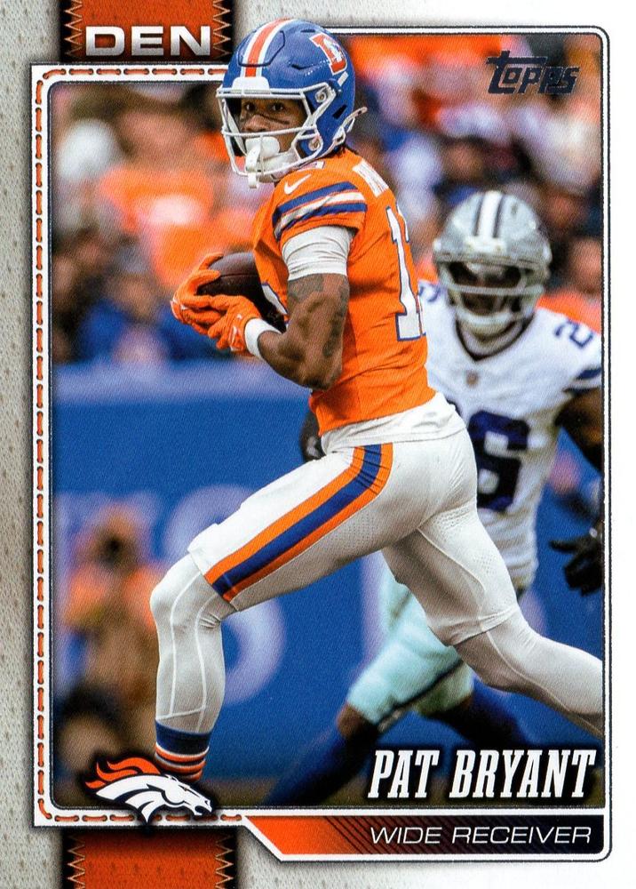 2026 Topps Flagship Pat Bryant #219 Denver Broncos