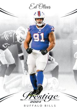 2024 Panini Prestige Ed Oliver #35 Buffalo Bills