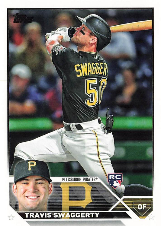 2023 Topps Series 1 Travis Swaggerty RC Pittsburgh Pirates #67