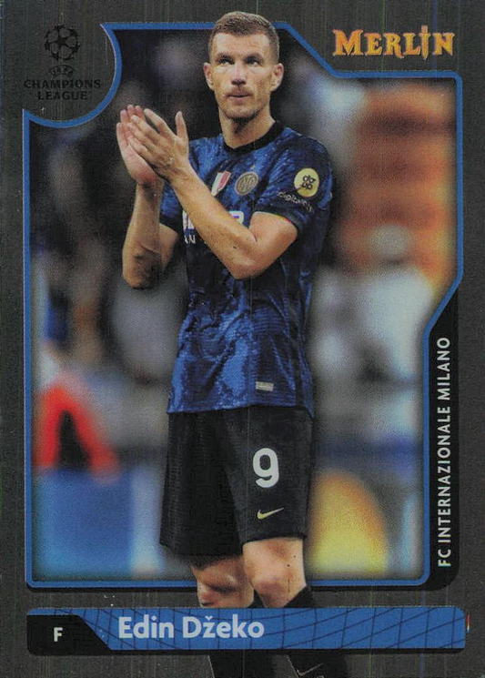 2021 Topps Merlin UEFA Club Competitions Edin Džeko #46 Inter Milan