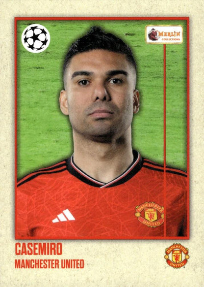 2023 Topps Merlin Heritage UCC Casemiro #48 Manchester United