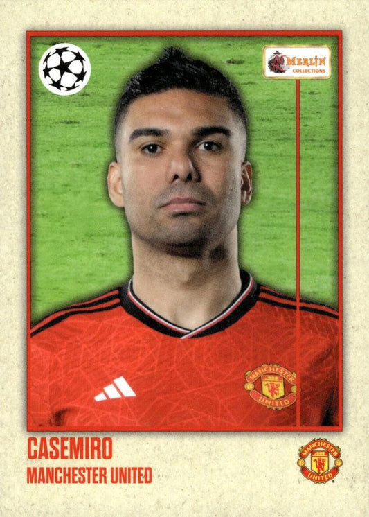 2023 Topps Merlin Heritage UCC Casemiro #48 Manchester United