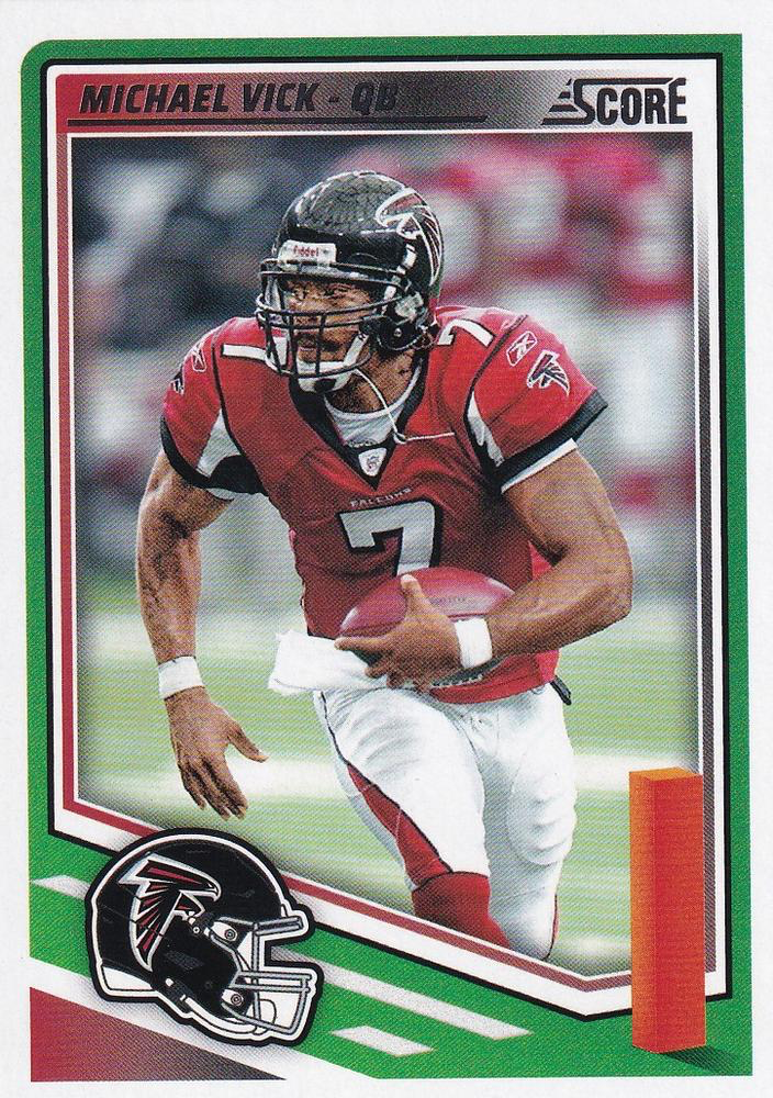 2025 Panini Score Michael Vick #256 Atlanta Falcons